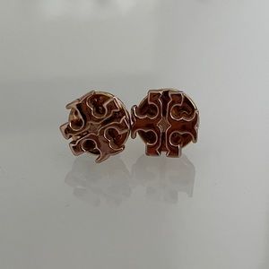 Rose Gold Kira Stud Tory Burch Earrings